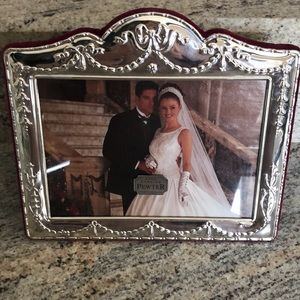 Pewter picture frame